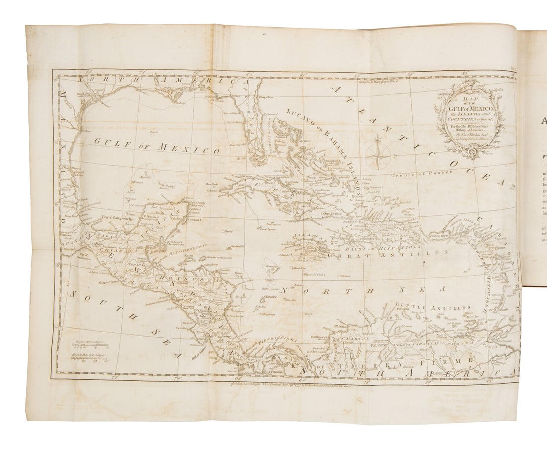 Robertson, William (1721-1793). The History of America. London: Printed for W. Strahan, et al., (1 of 2)