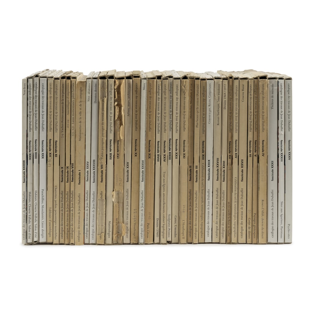 [Dubuffet, Jean (1901-1985)]. Catalogue des travaux de Jean Dubuffet. Paris: Jean-Jacques Pauvert & (1 of 2)