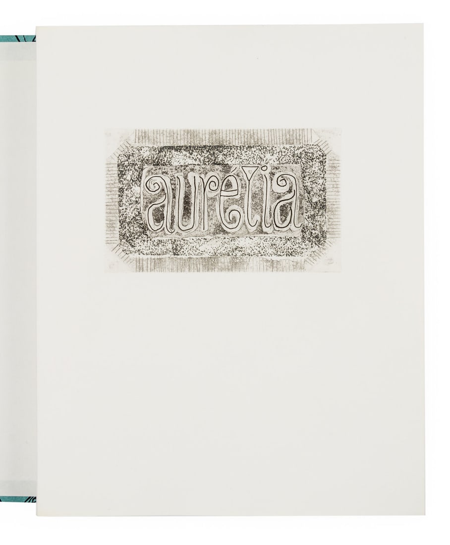 Reiner, Imre (1900-1987), illustrator. -- Nerval, GÈrard de (1808-1855). Aurelia. Paris: A. (1 of 2)