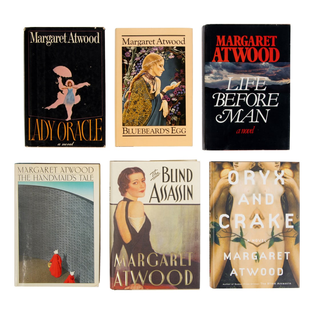 Atwood, Margaret (b. 1939). A group of 6 first editions, several signed, comprising: (1 of 1)