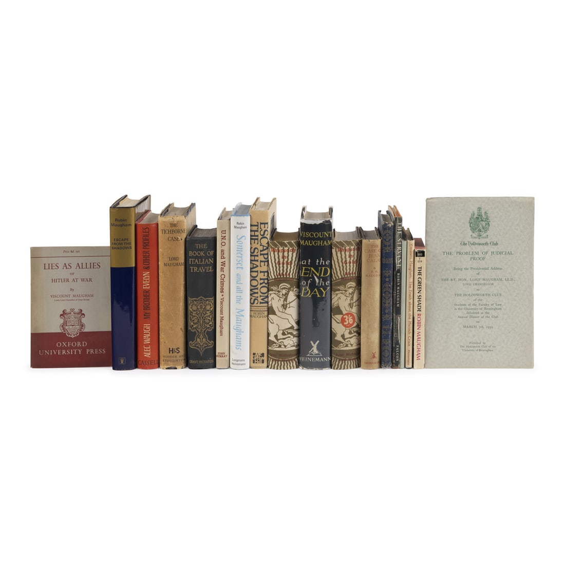 [Maugham, W. Somerset (1874-1965)]. A group of 18 titles by Maugham family members, including: (1 of 1)