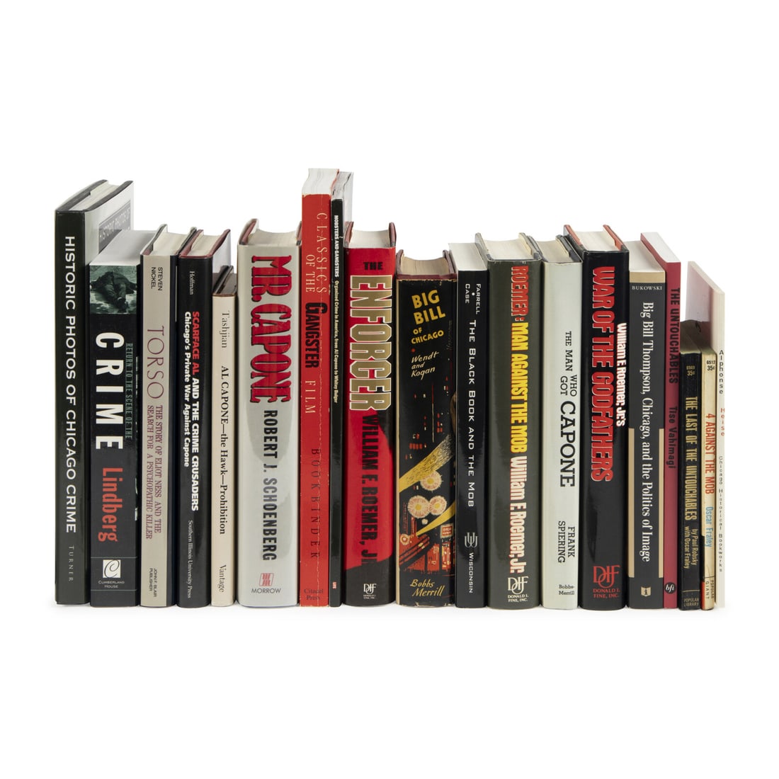 [Organized Crime]. A group of 19 titles, including:: [Organized Crime]. A group of 19 titles, including: FARRELL, Ronald A. The Black Book and the Mob. Madison: The University of Wisconsin Press, 1995. -- FRALEY, Oscar. 4 Against the Mob. New York: Popu
