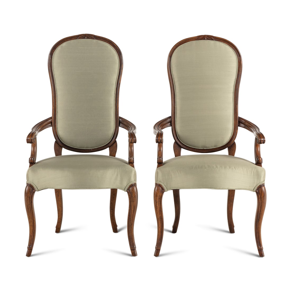 A Pair of Regence Style Walnut Fauteuils (1 of 7)