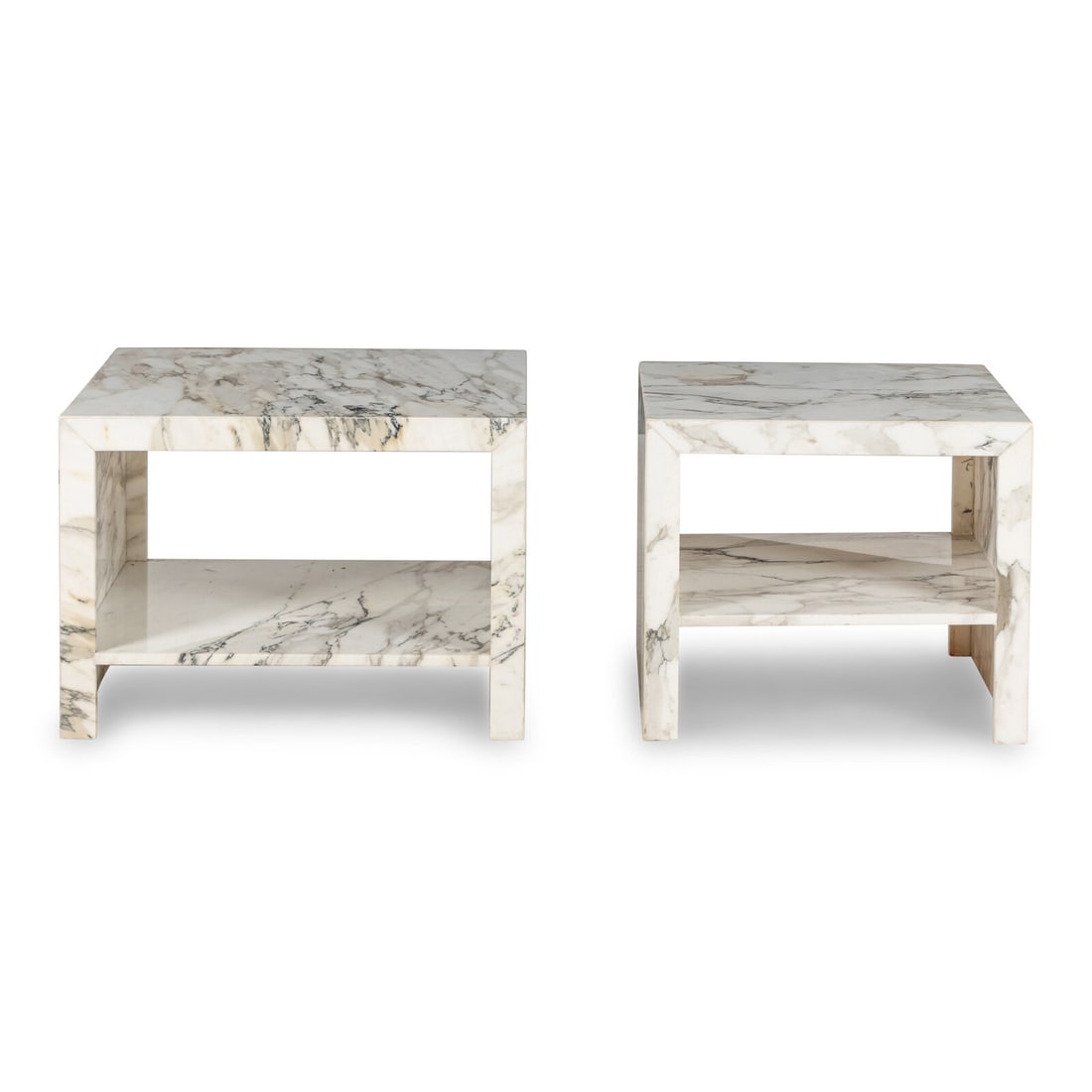 Two Marble Side Tables (1 of 9)