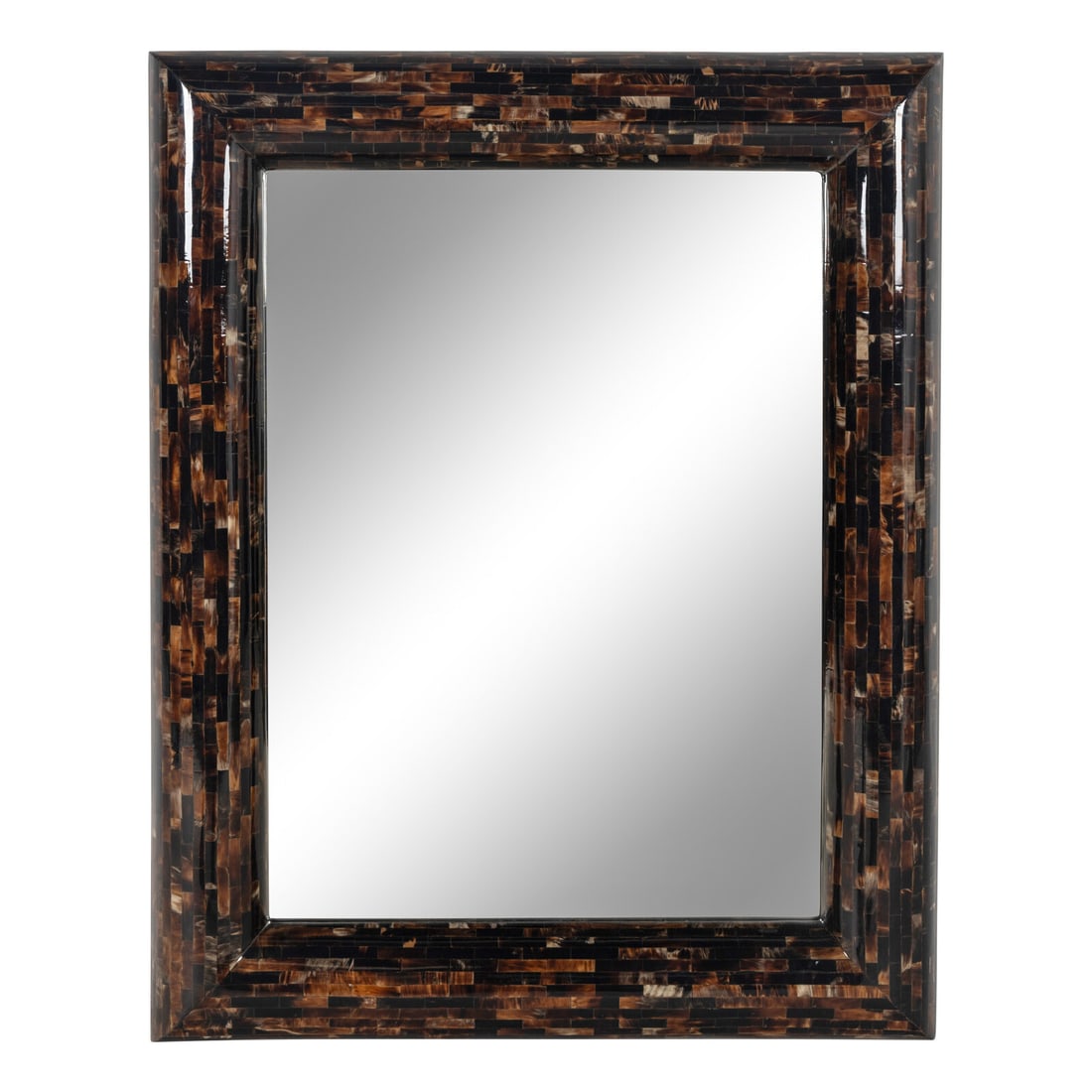 A Contemporary Horn-Veneered Mirror (1 of 9)