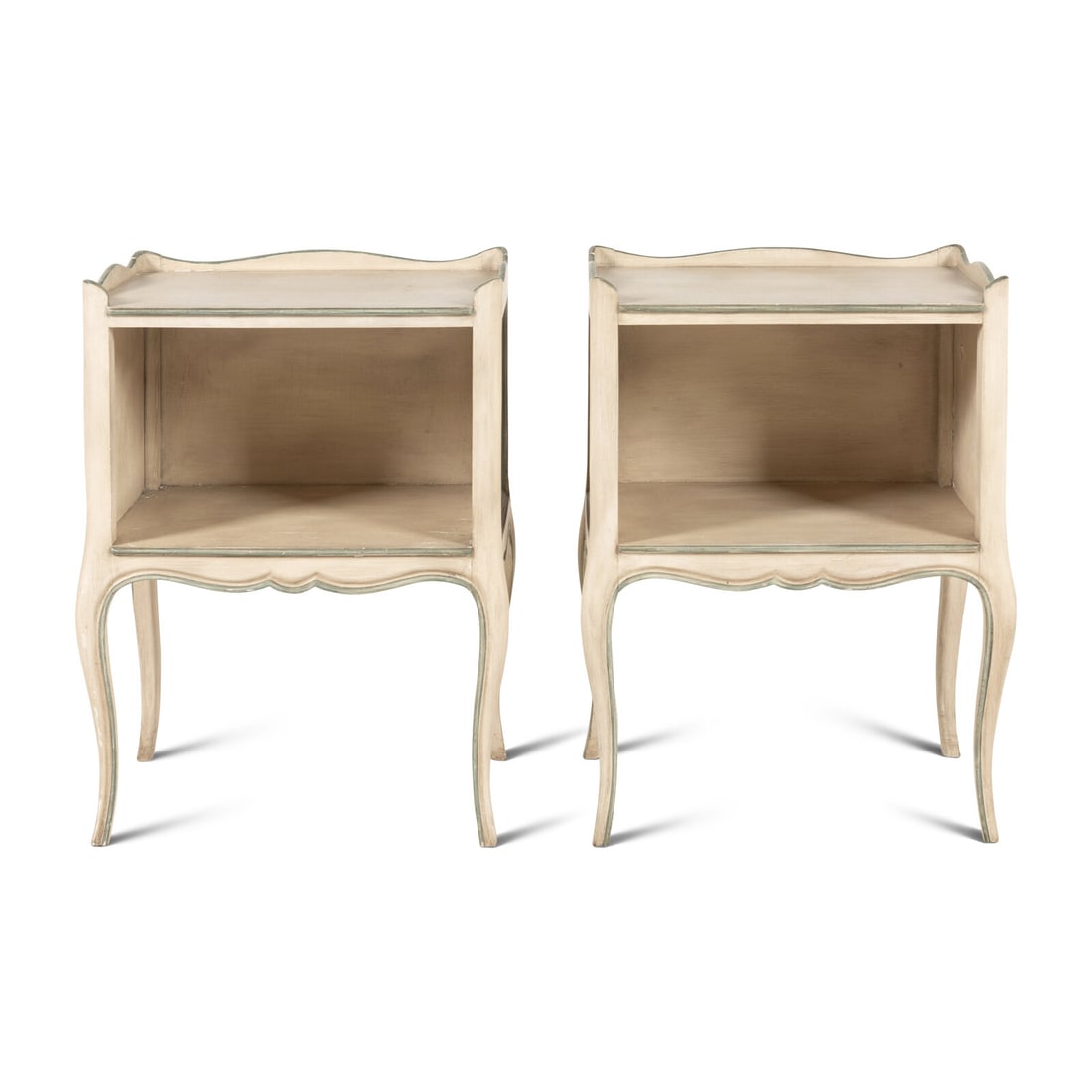A Pair of Painted Bedside Tables (1 of 8)