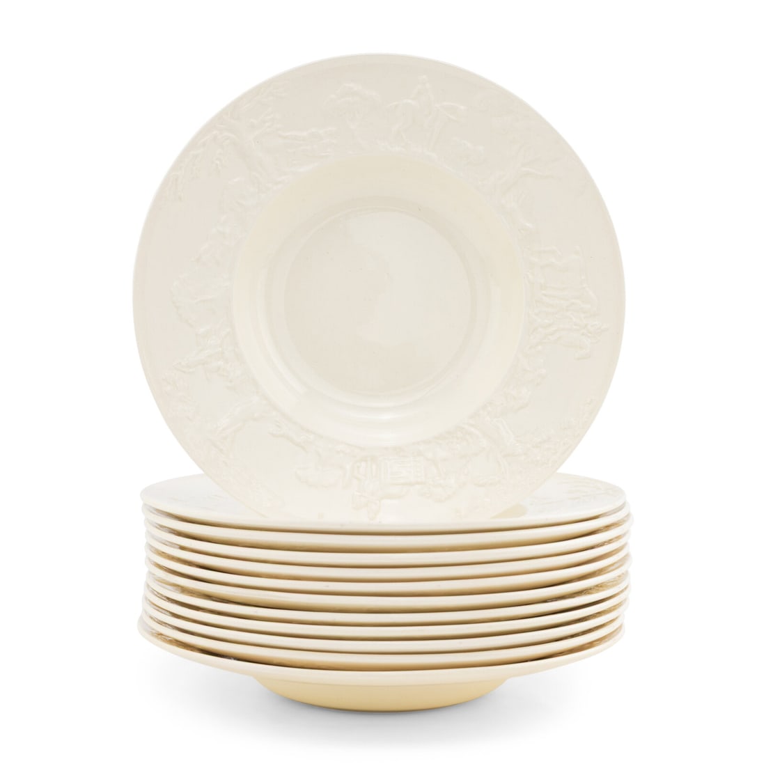 A Set of Twelve Wedgwood D'ye Ken John Peel Entree Bowls (1 of 8)