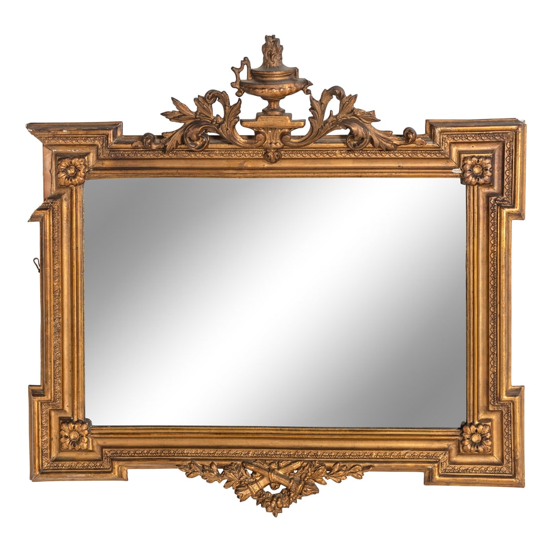 A Neapolitan Giltwood Mirror (1 of 2)