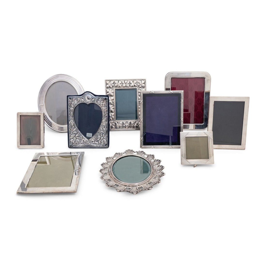 A Collection of Twenty Silver Picture Frames (1 of 2)