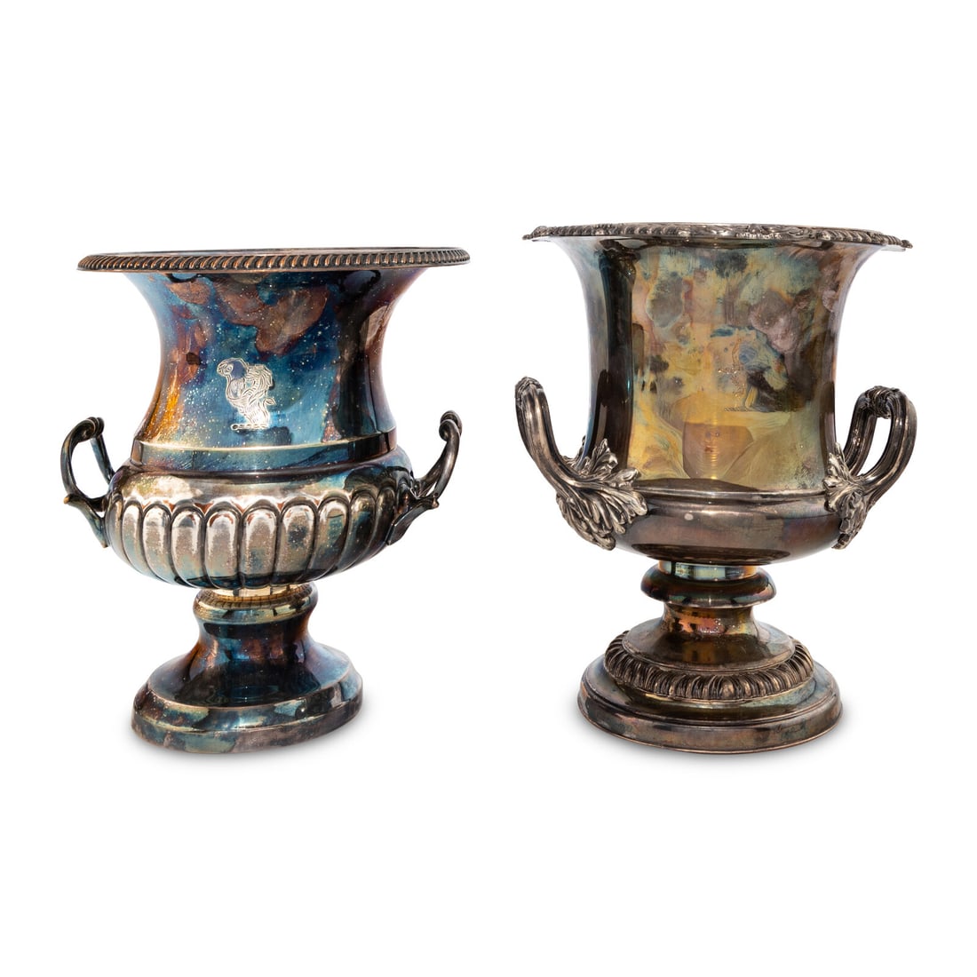 Two Silverplate Champagne Buckets (1 of 2)