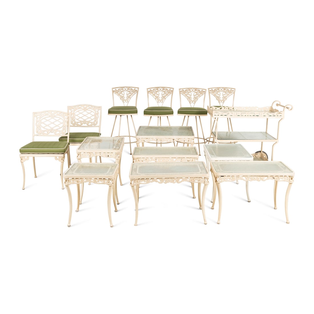 A Brown-Jordan Elegance Garden Furniture Suite (1 of 2)