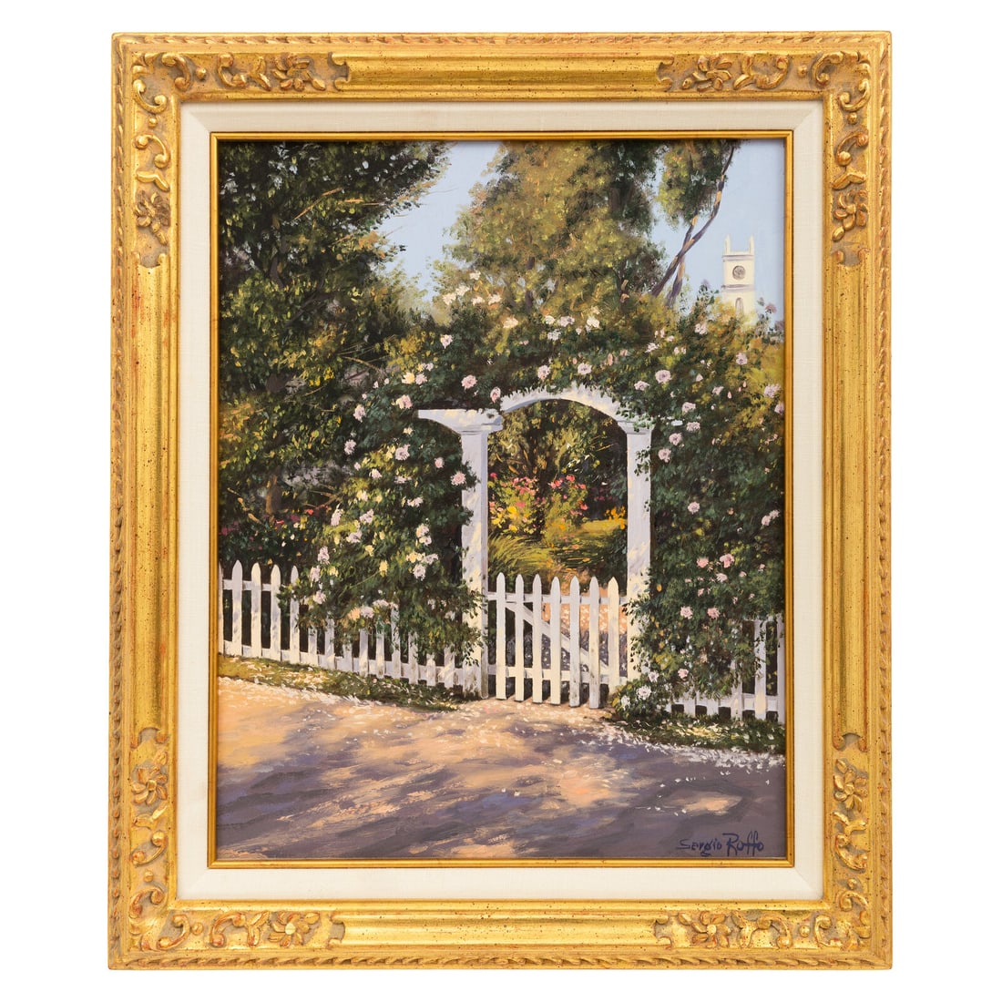 Sergio Roffo (Born, 1953) White picket fence (1 of 4)