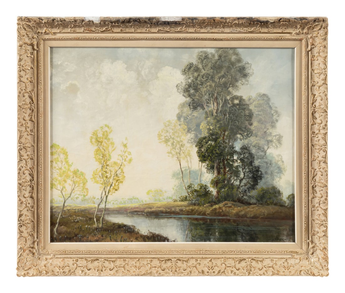 A. D. Greer (American, 1904ñ1998) Marshland Morning (1 of 3)