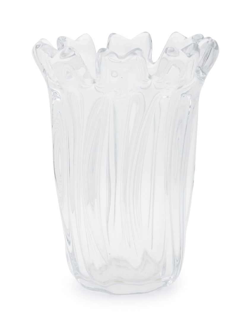 A Schneider Glass Vase (1 of 2)