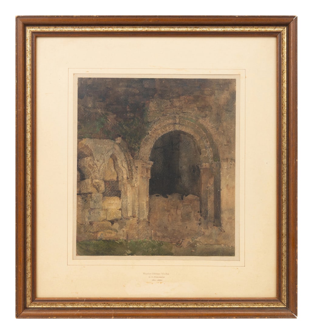 George Haydock Dodgson (British, 1811-1880) Easby Abbey, York (1 of 3)