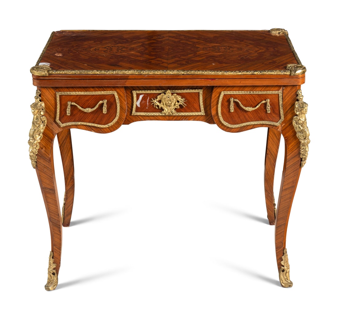 A Louis XV/XVI Transitional Style Flip-Top Games Table (1 of 2)