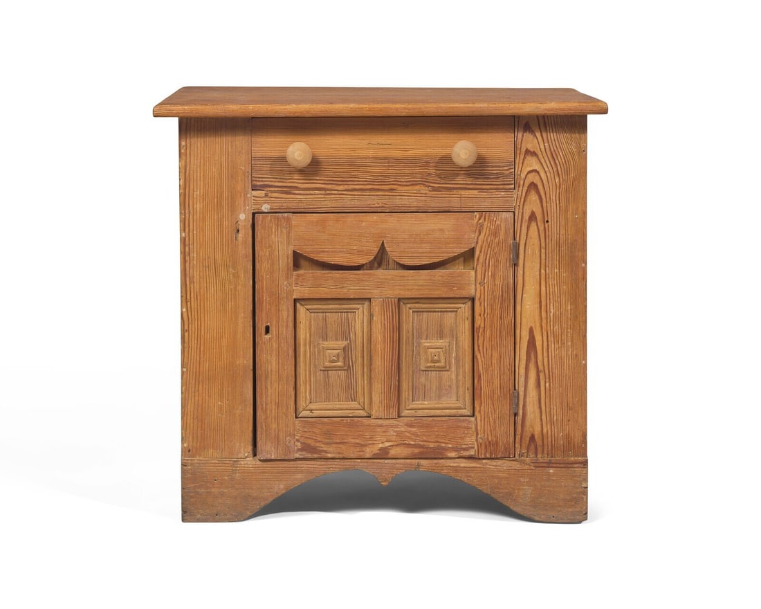 A Yellow Pine Washstand (1 of 3)