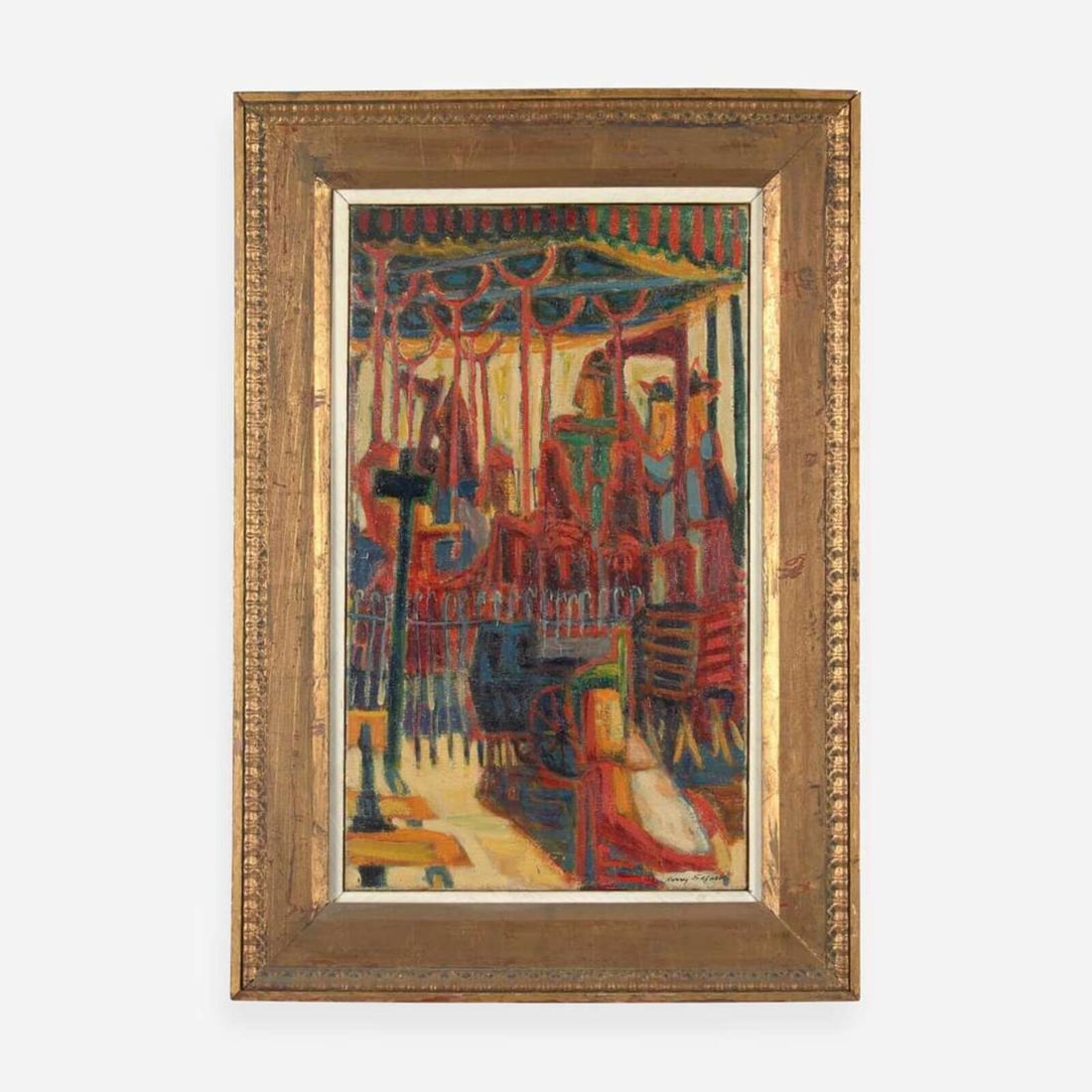 Harry Sefarbi (American, 1917-2009) Carousel (1 of 2)