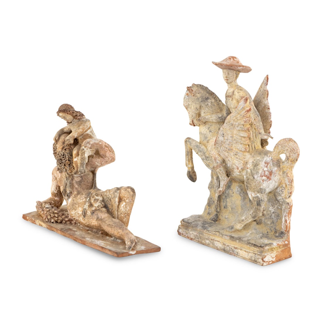 Two Neoclassical Terracotta Figures (1 of 2)