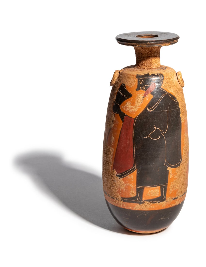 An Attic Style Black-Figured Alabastron (1 of 3)