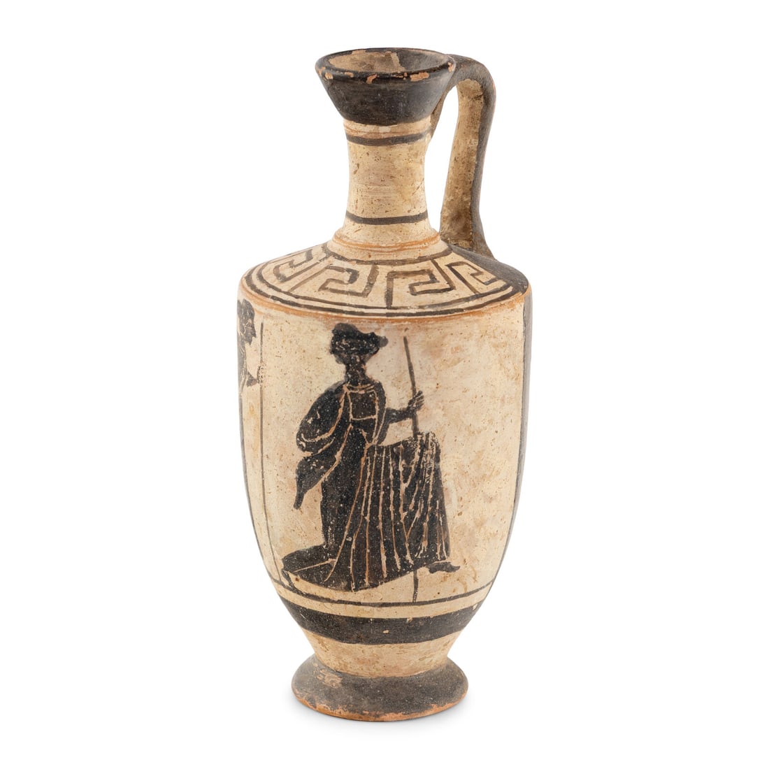 An Attic Style White-Ground Lekythos (1 of 2)