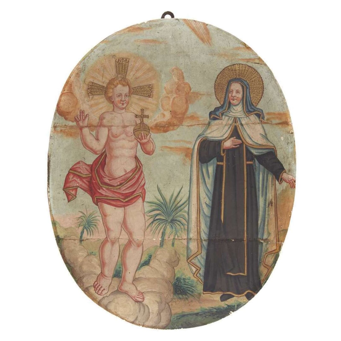 Colonial Latin American School, 18th/19th century Virgin and Christ Child (1 of 1)