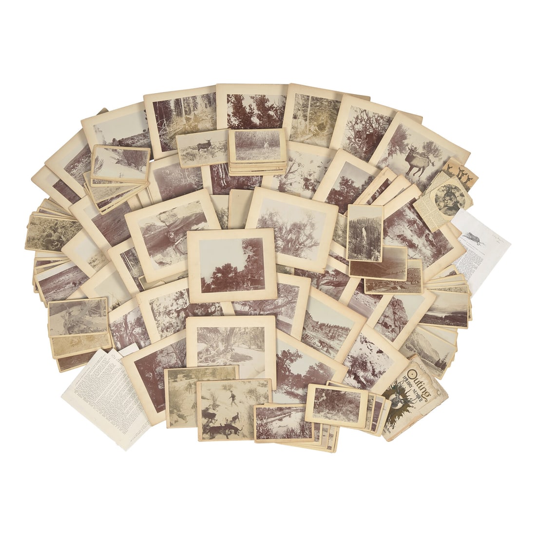 [Americana] Wallihan, Allen, G. Collection of 92 Original Photographs, including Examples Published (1 of 2)