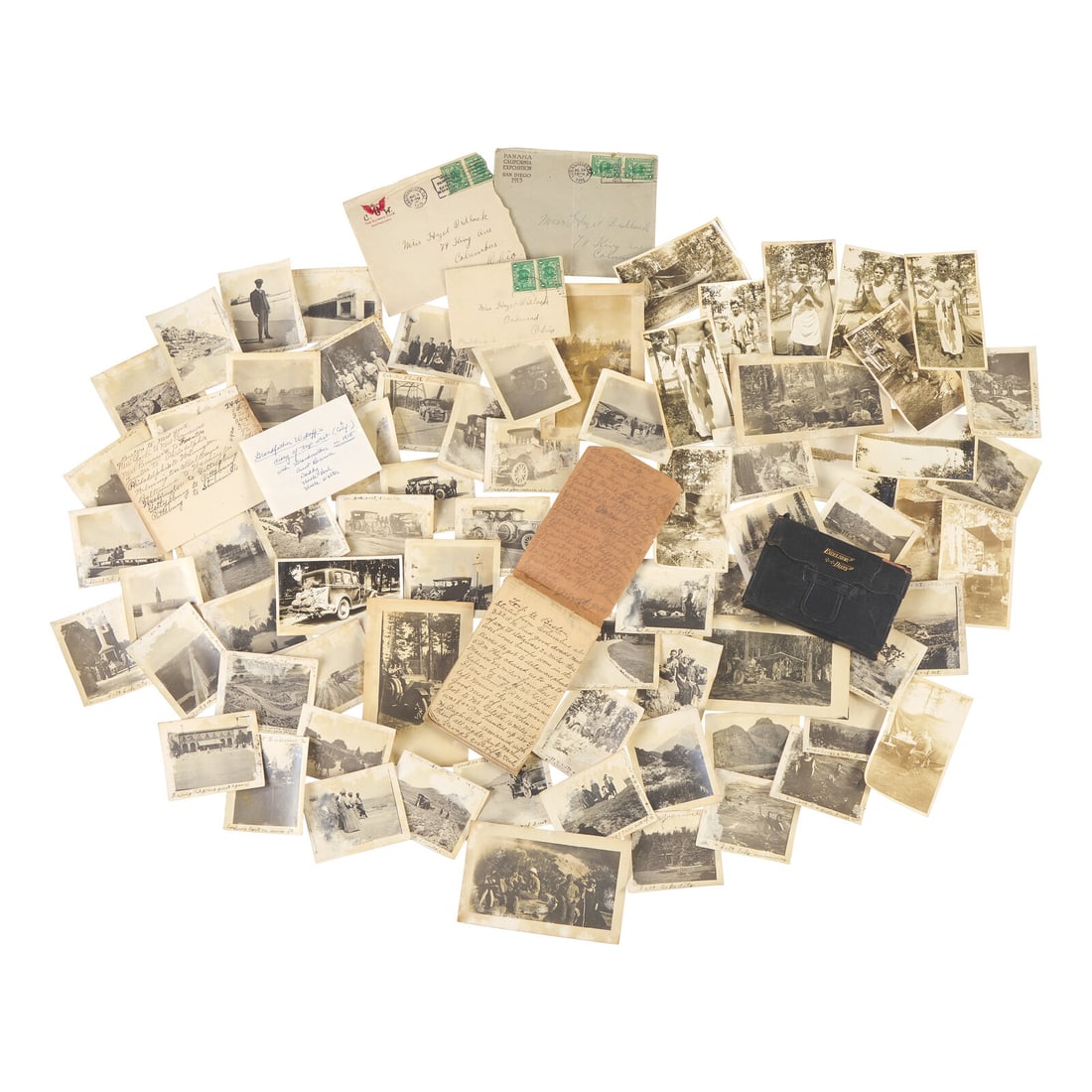 [Americana] Wikoff, William M. Manuscript Diaries of Cross-Country Automobile Trips, ca. 1914-25, (1 of 3)