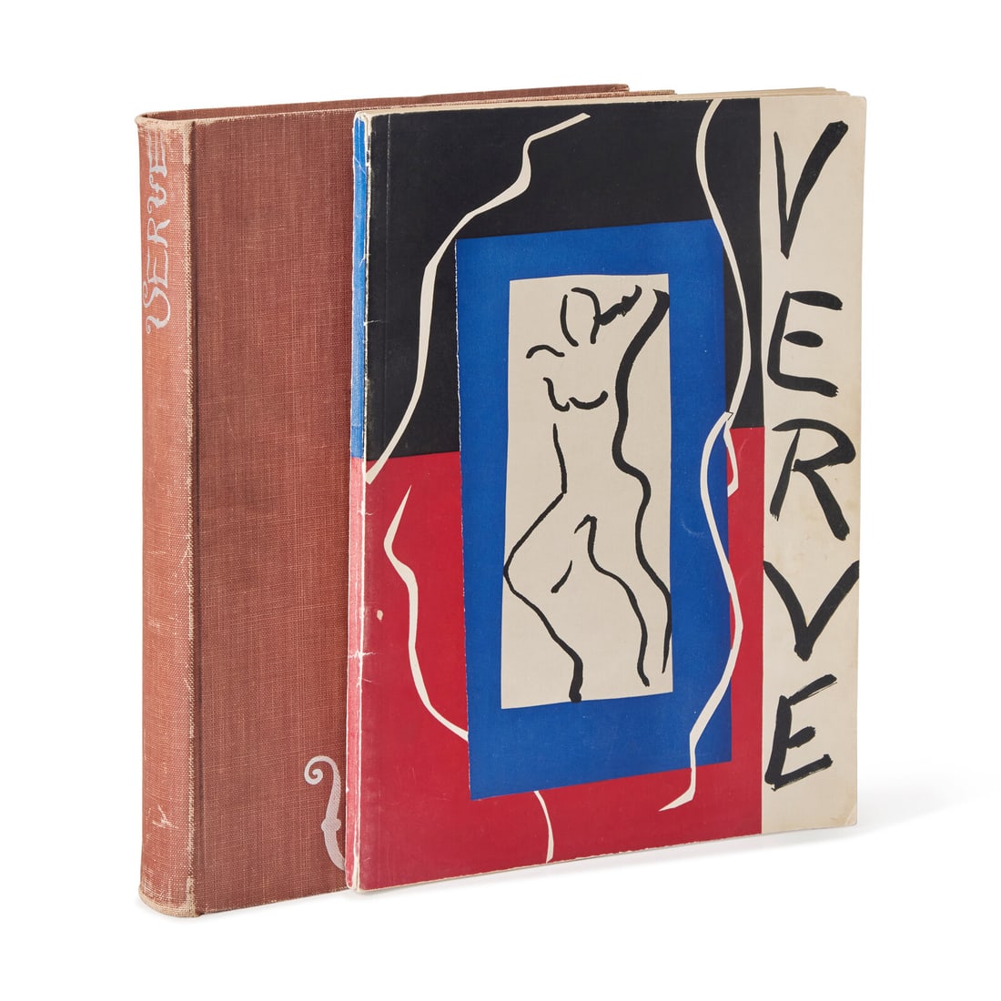 [Art] Verve an Artistic and Literary Quarterly: [Art] Verve an Artistic and Literary Quarterly Paris, 1937-39. In two volumes. Comprising Vol. 1, Nos. 1-4. Folio. Each profusely illustrated by numerous artists throughout, from photographs (includin