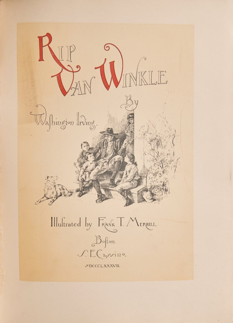 [Children's & Illustrated] Irving, Washington. Rip Van Winkle (1 of 2)