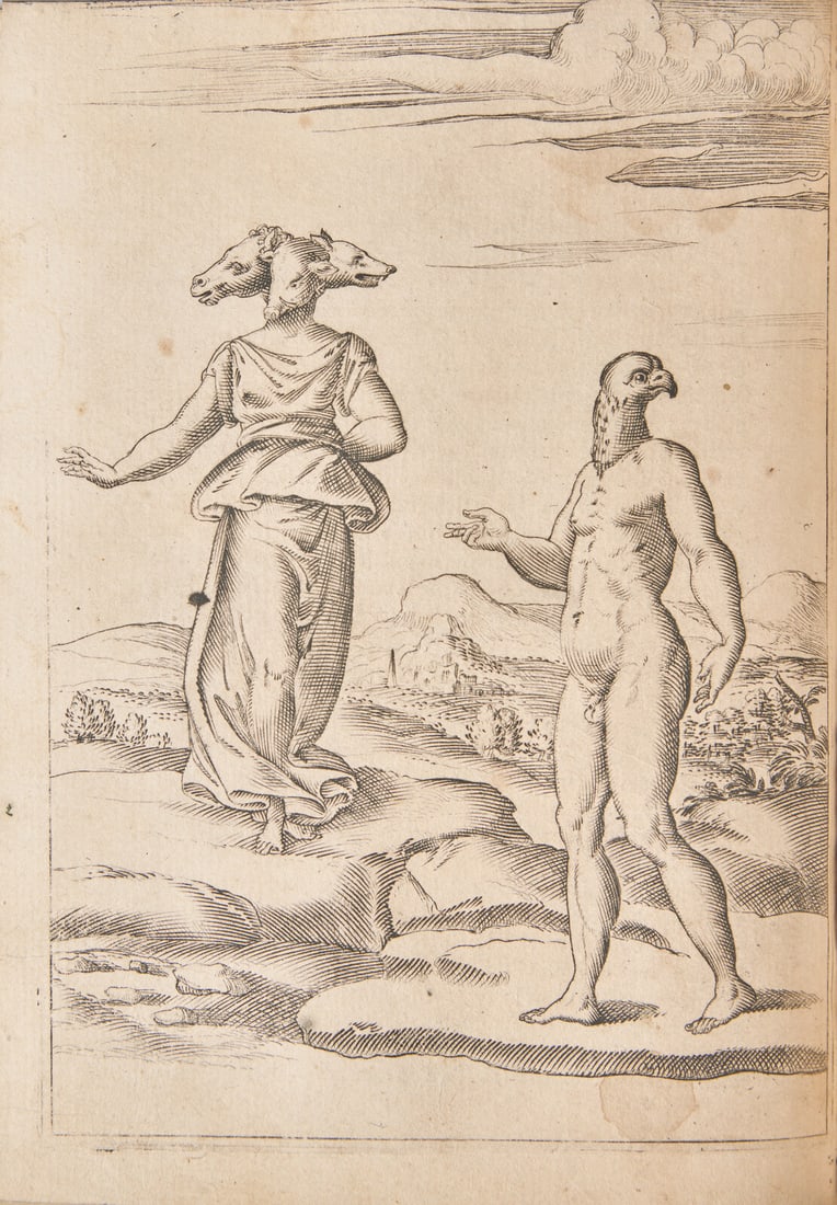 [Early Printing] Cartari, Vincenzo. Le imagini de I Dei de Gli Antichi... (1 of 3)
