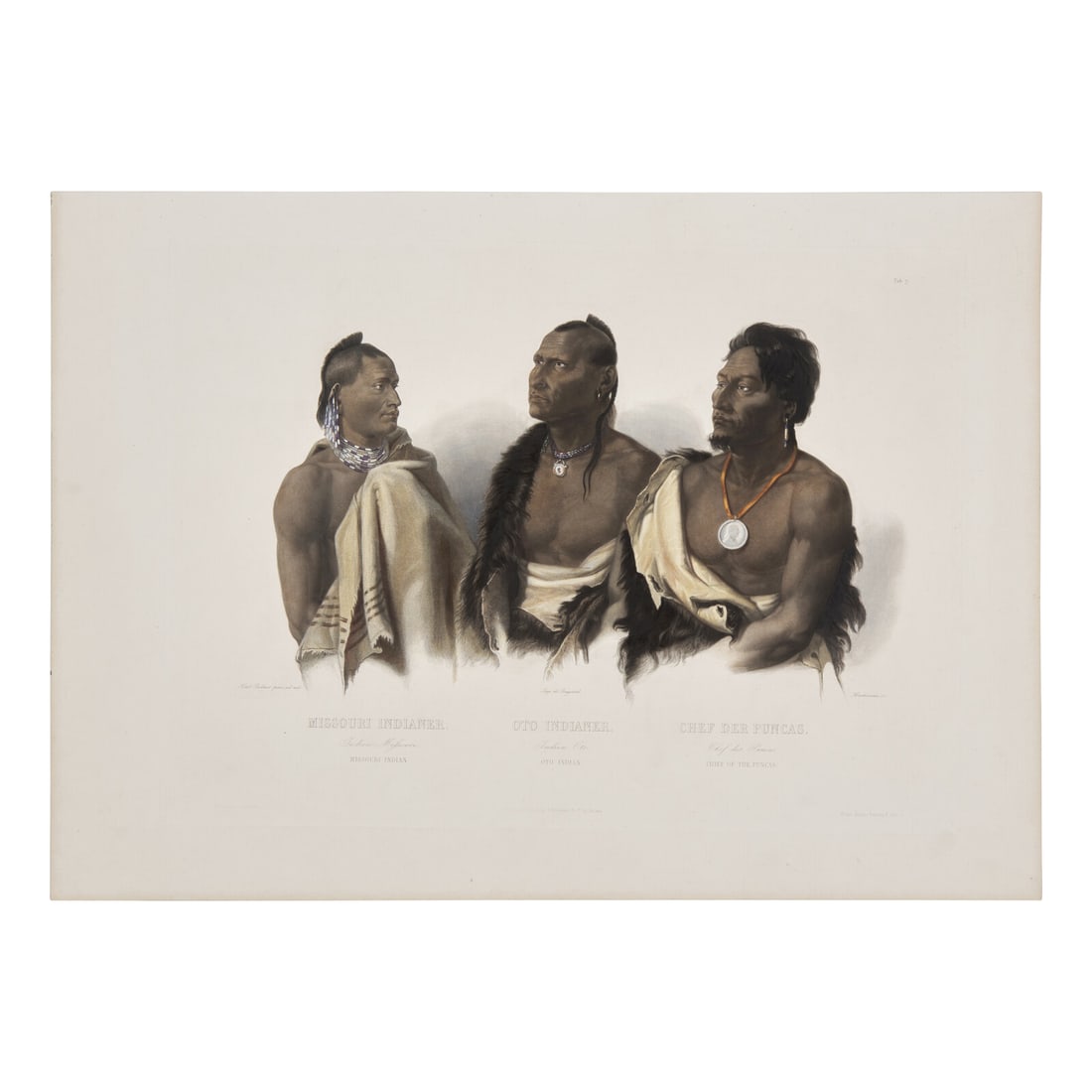 [Native-Americana] Bodmer, Karl. Missouri Indianer... (1 of 1)