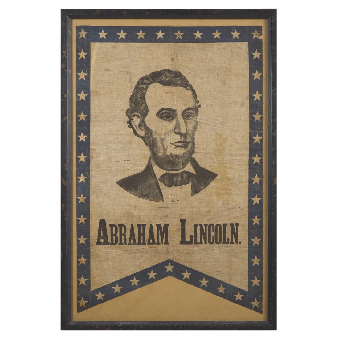 [Presidential] [Lincoln, Abraham] Commemorative Banner (1 of 2)
