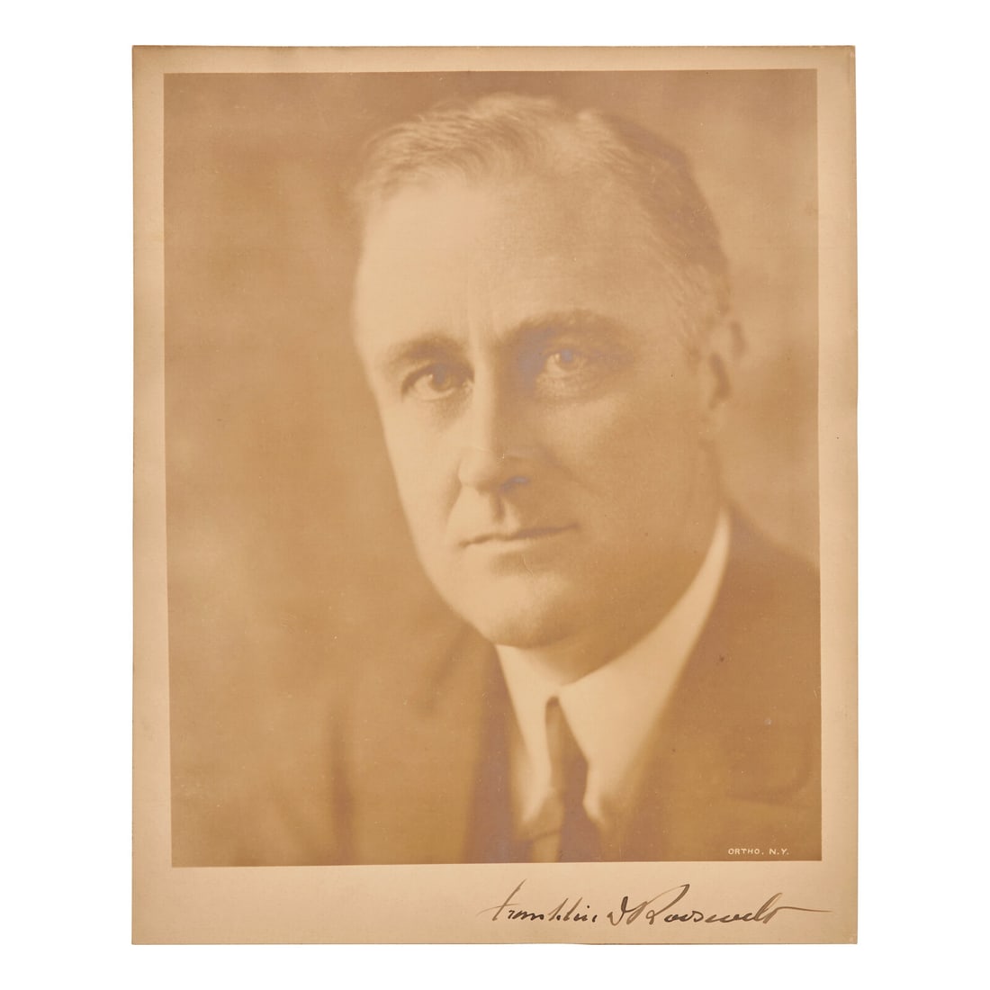 [Presidential] Roosevelt, Franklin D. Signed Portrait (1 of 1)