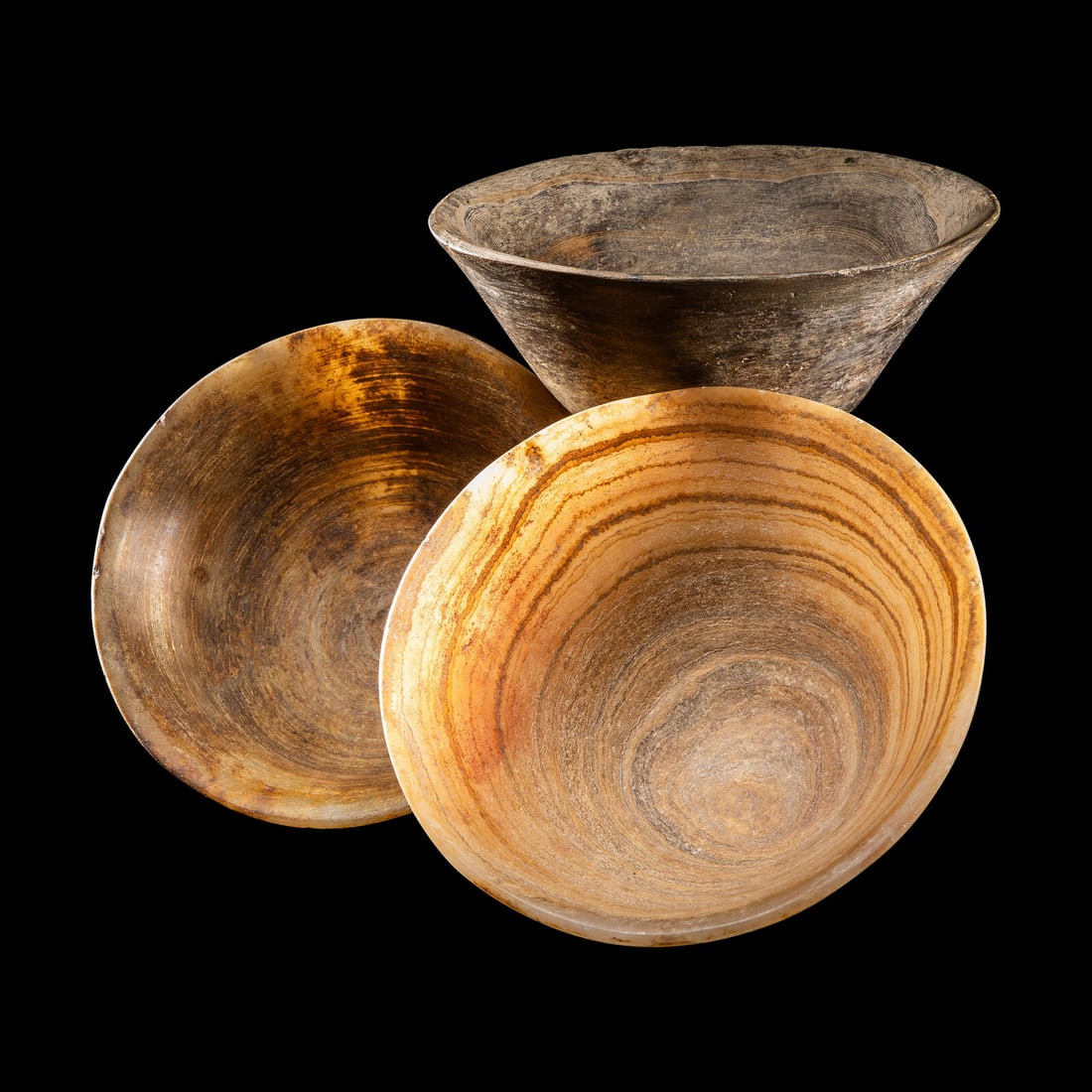 Three Bactrian Alabaster Bowls (1 of 5)