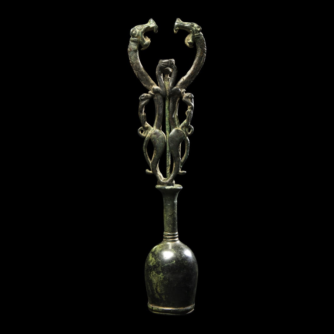 A Luristan Bronze Finial