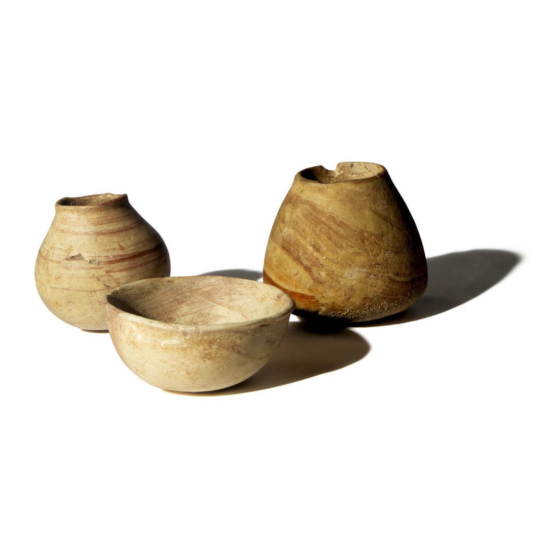 Three Near Eastern Limestone Vessels (1 of 4)