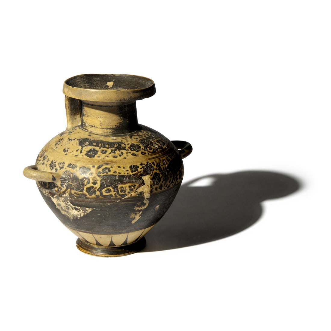 A Corinthian Black-Figured Hydria
