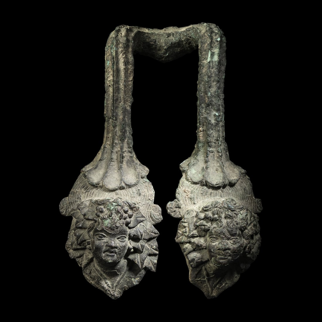 A Roman Bronze Hydria Handle (1 of 3)