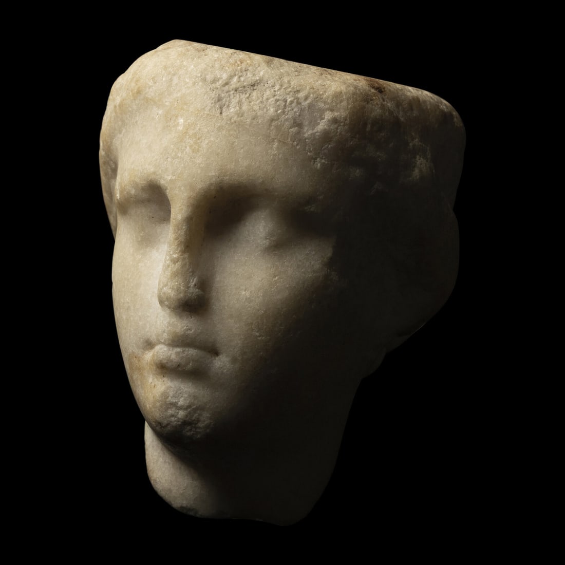 A Roman Marble Head of a Woman (1 of 6)