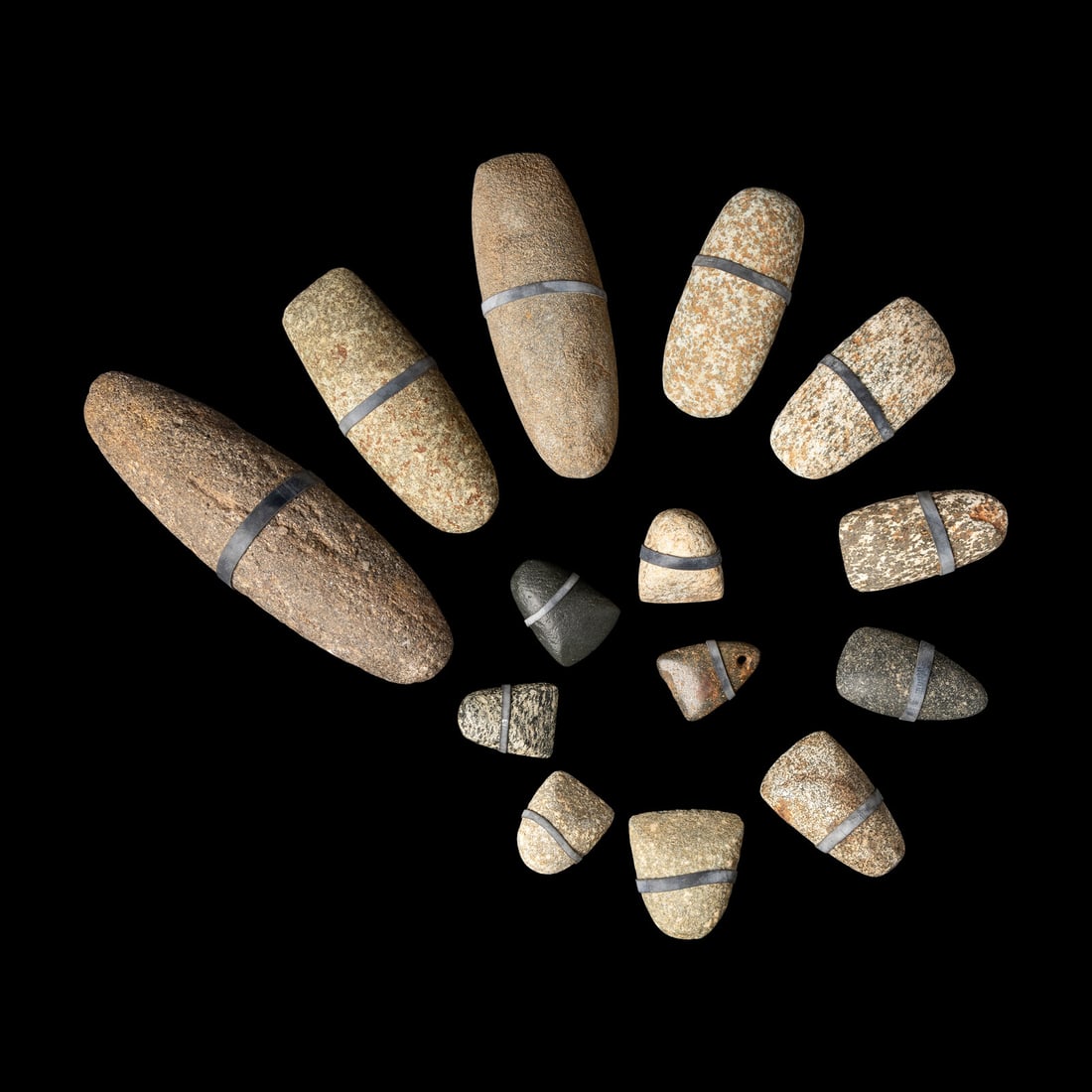 Fourteen Neolithic Stone Tools (1 of 3)
