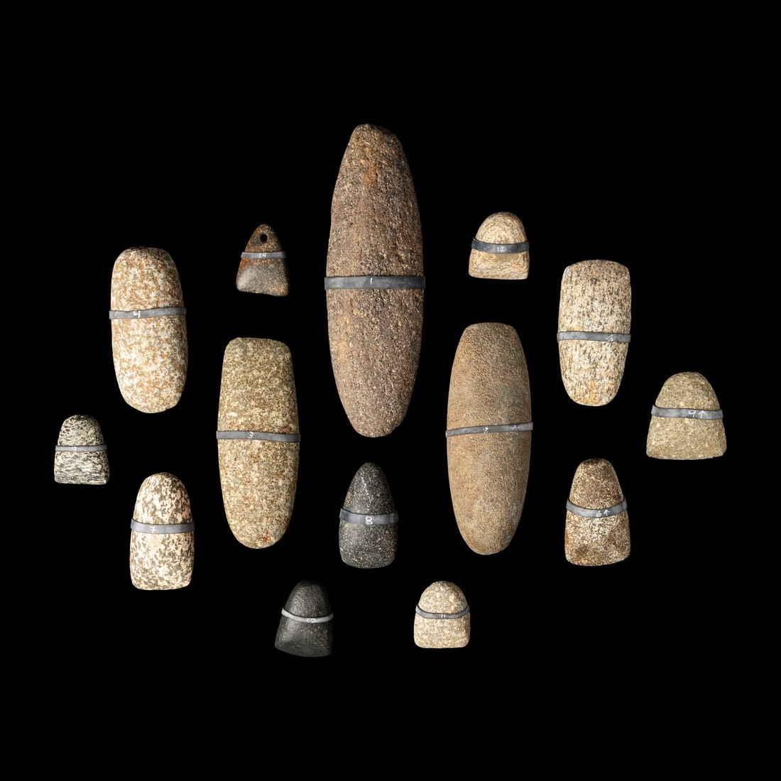 Fourteen Neolithic Stone Tools - 2