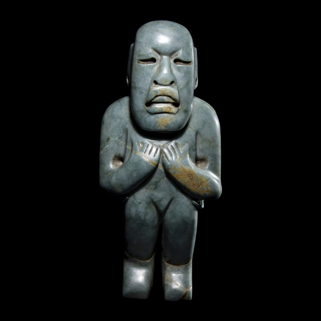 An Olmec Jade Standing Figure (1 of 4)