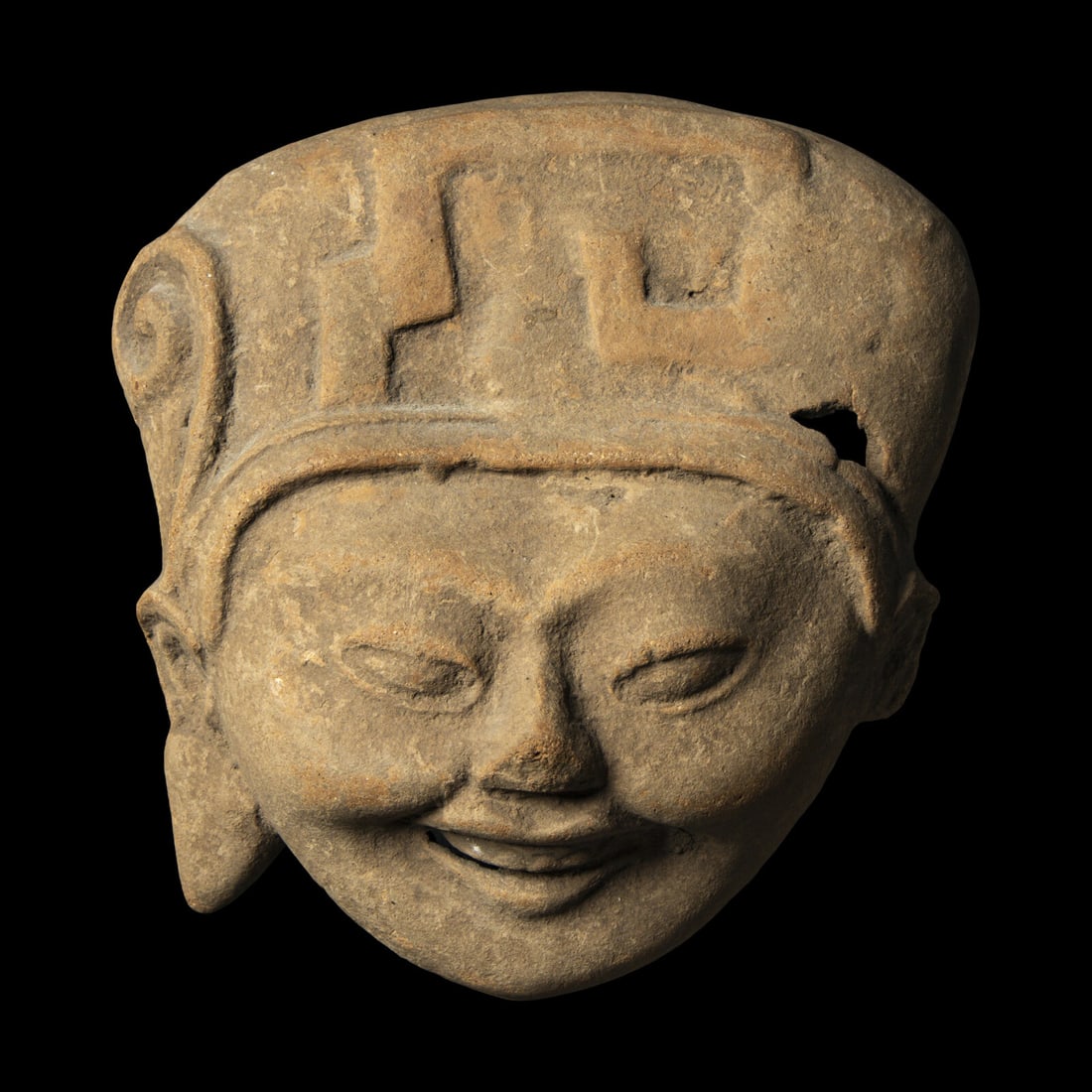 A Veracruz Terracotta Head (1 of 3)