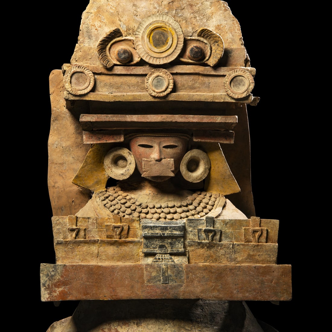 A Teotihuacan Terracotta Incensario (1 of 4)