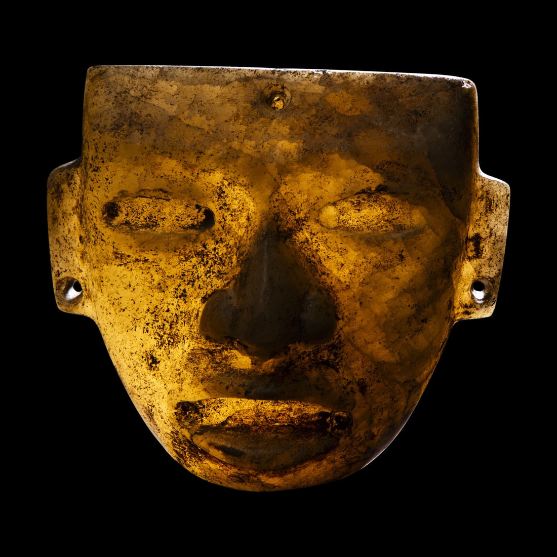 A Teotihuacan Travertine Mask (1 of 5)