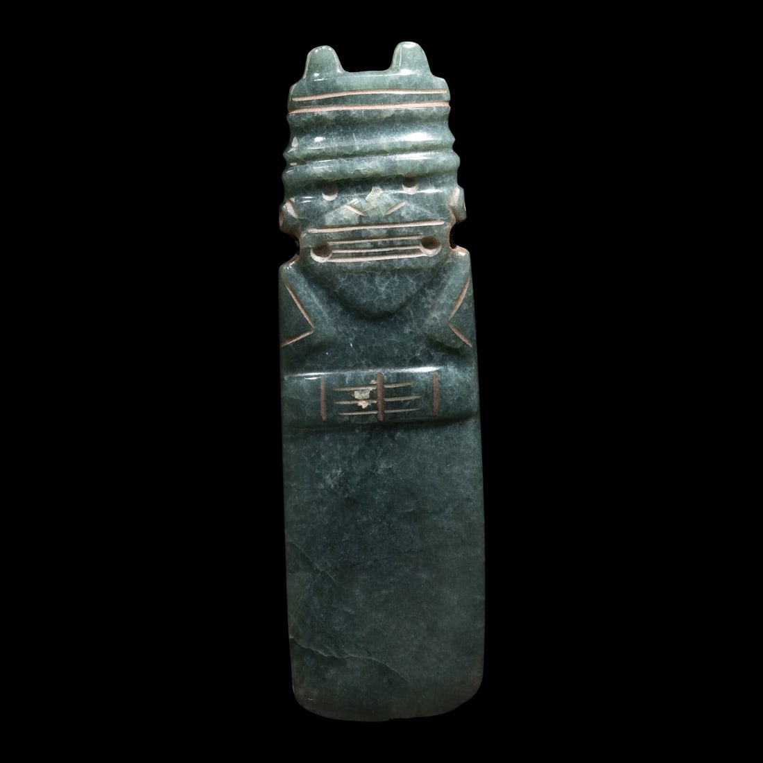 A Costa Rican Jade Axe Pendant (1 of 4)