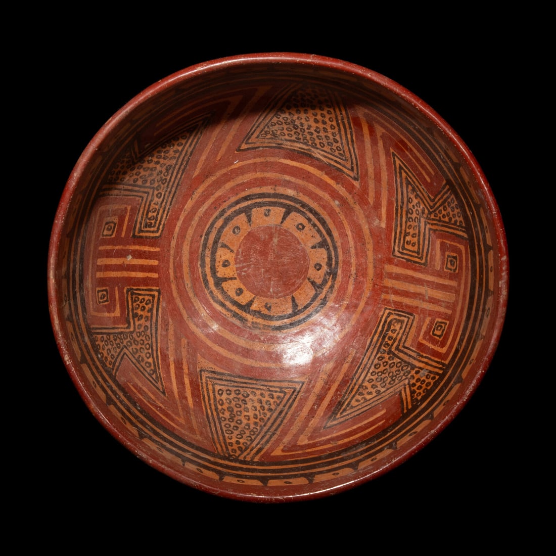 A Nicoya Polychrome Bowl (1 of 3)