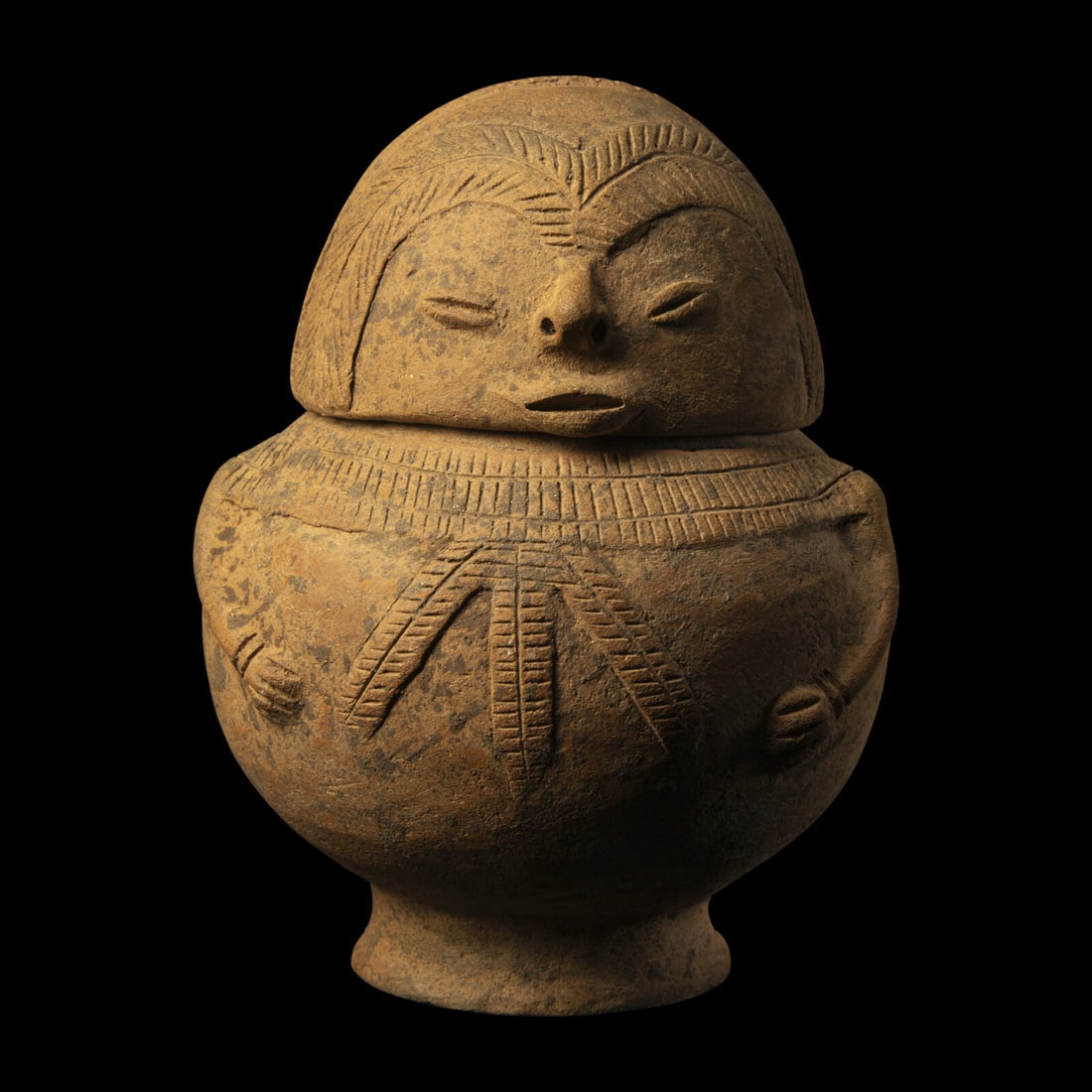 A Chimila Terracotta Burial Urn (1 of 6)