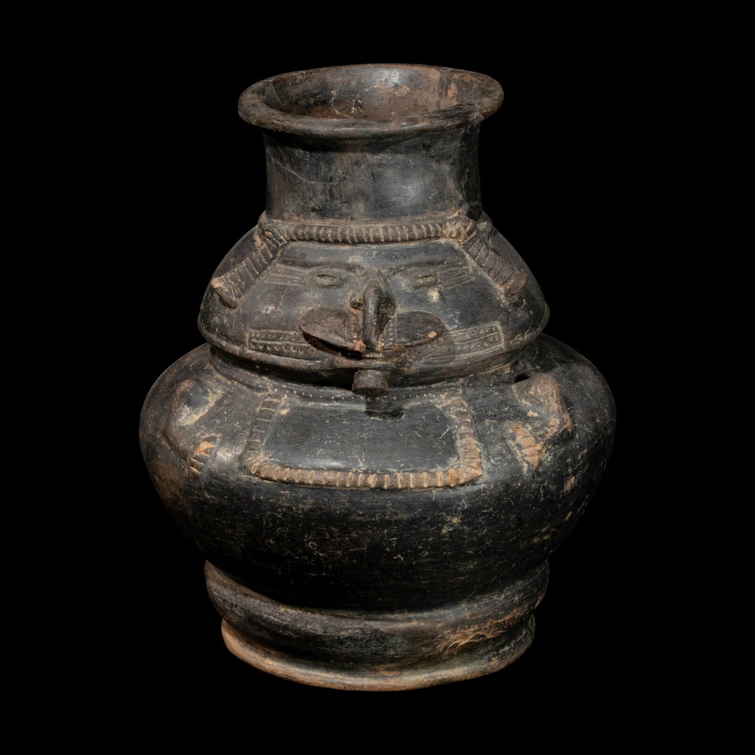 A Tairona Blackware Effigy Vessel (1 of 3)